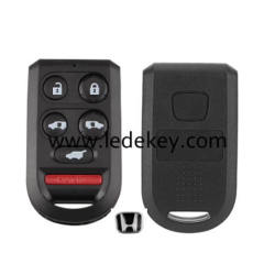 Honda 6 button remote key shell with logo