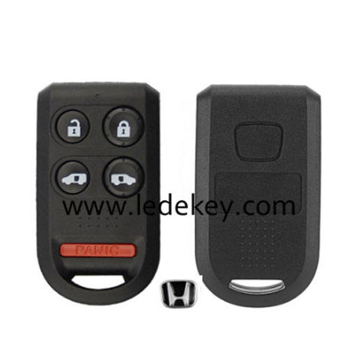 Honda 5 button remote key shell with logo