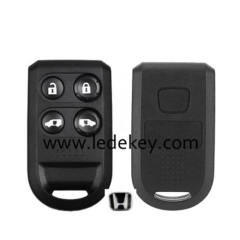 Honda 4 button remote key shell with logo