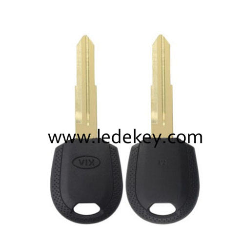 Kia transponder key shell with logo with Left blade