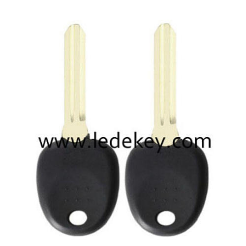 Hyundai  Elantra transponder key shell with right blade without logo