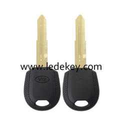 Kia transponder key shell with logo with Right blade