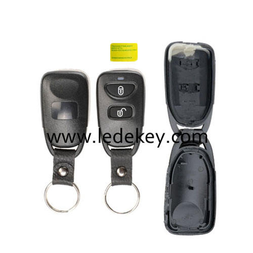 Kia 2 button remote key shell