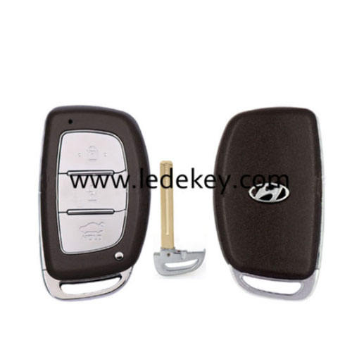 Hyundai smart key shell Middle blade