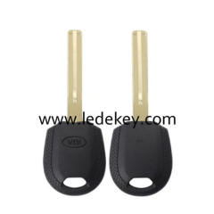 Kia transponder key shell with logo with middile blade
