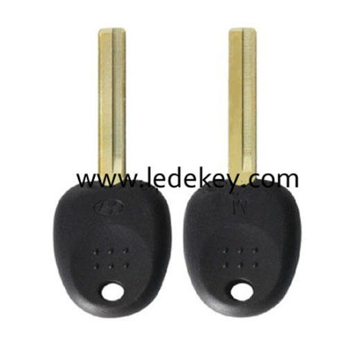 Hyundai Verna transponder key shell right blade with logo