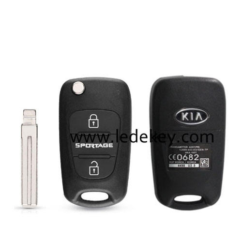 Kia Sportage flip key shell