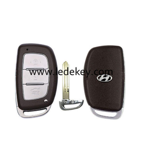 Hyundai smart key shell with right blade