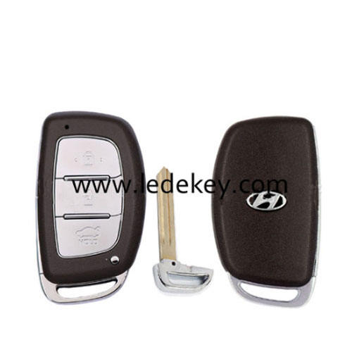 Hyundai smart key shell with Left blade