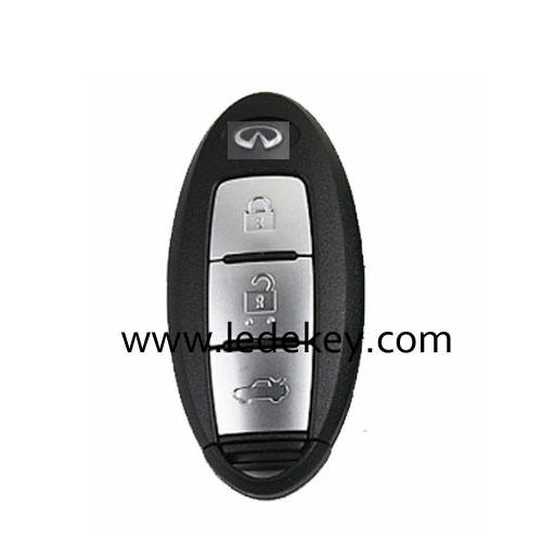 Infiniti QX50 Q50L 3 button smart key card 433Mhz with 4A chip