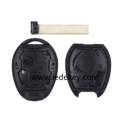 Land rover 2 button remote key shell no logo