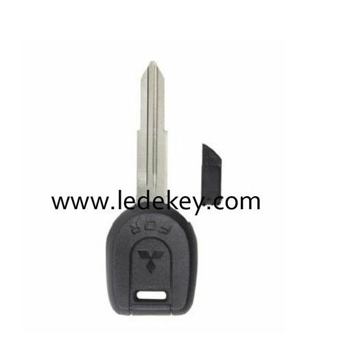 Mitsubishi transponder key shell with left blade