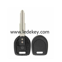 Mitsubishi transponder key shell Left Blade without logo