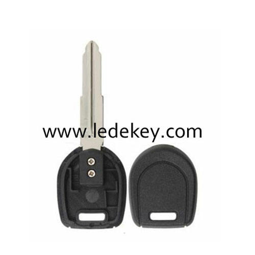 Mitsubishi transponder key shell Left Blade without logo