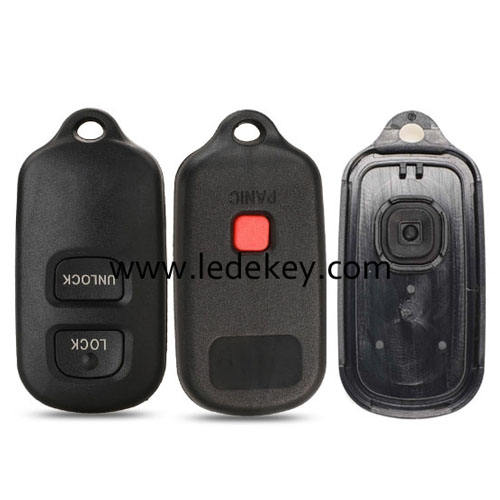 Toyota 2+1 button remote key shell