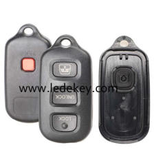 Toyota 3+1 button remote key shell