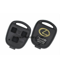 Lexus 3 button remote key shell without blade