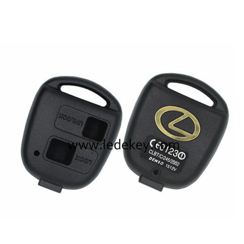 Lexus 2 button remote key shell without blade