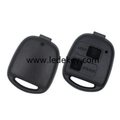 Toyota Lexus 2 button remote key shell without blade no logo