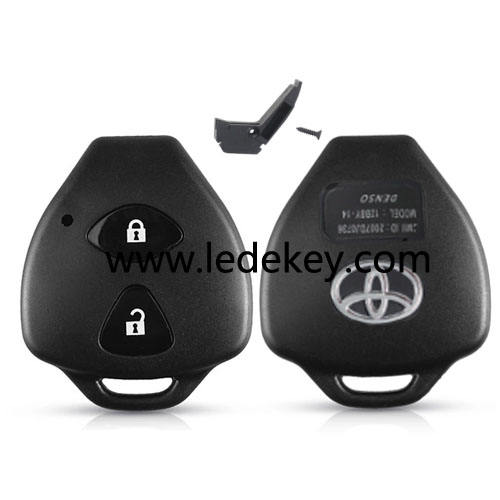 Toyota 2 button remote key head( NO blade)