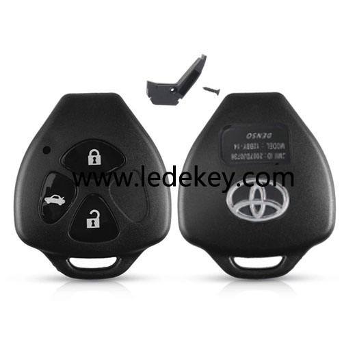 Toyota 3 button remote key head( NO blade)