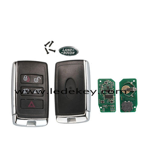 Landrover modified smart key with 433Mhz  ID49 chip