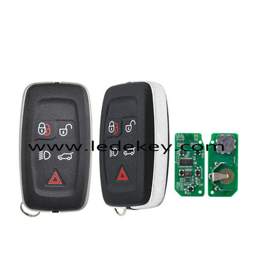 Land Rover 5 button remote key 433Mhz ID49 chip(NO LOGO)