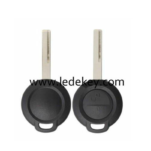 Mitsubishi 2 button remote key shell NO Logo