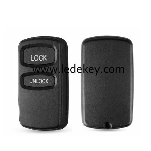 Mitsubishi 2 button remote key shell