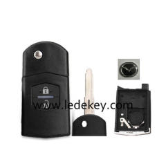 Mazda M3,M6 modified folding flip remote key shell