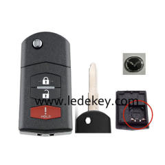 Mazda 2+1 button key shell