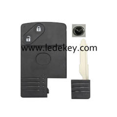 Mazda 2 button smart key shell