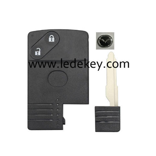 Mazda 2 button smart key shell