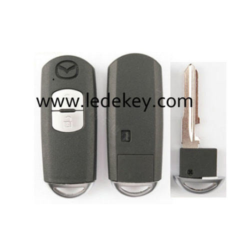 Mazda 2 button Smart key shell