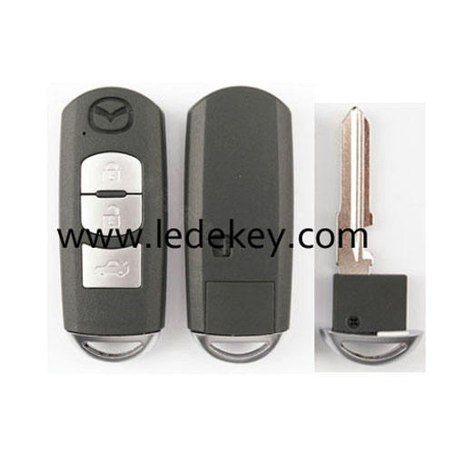 Mazda 3 button Smart key shell