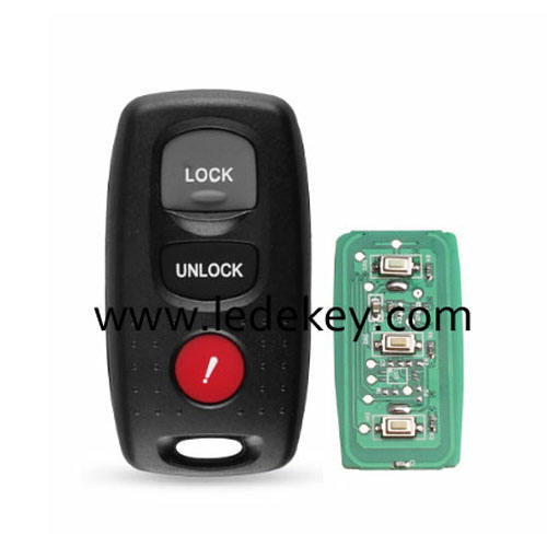 Mazda 3 button button remote key with 313.8mhz KPU41846