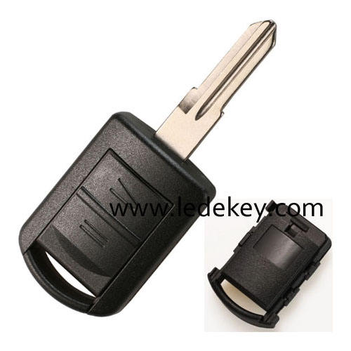 Opel 2 button remote key shell with Left blade