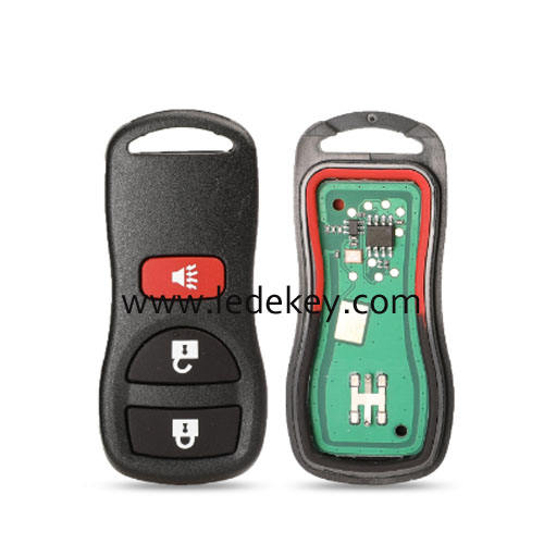 Nissan remote Key with 315Mhz / 433Mhz FCC:KBRASTU15