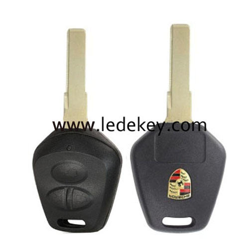 3 button Porsche key shell