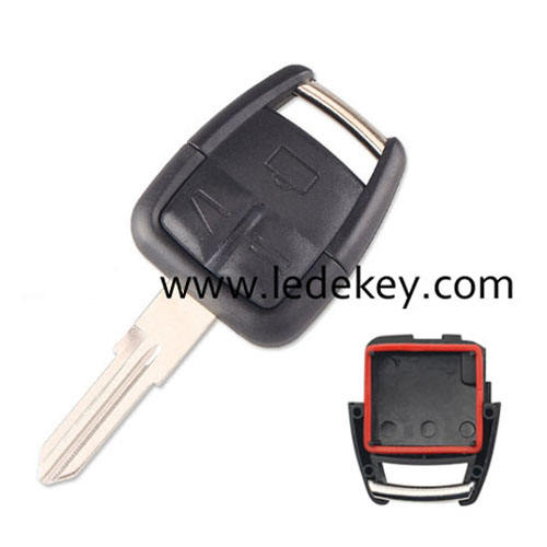 Opel 3 button blank remote key shell with right blade without battery clamp