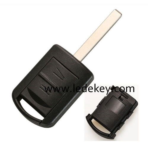 Opel 2 button remote key shell Hu100 blade