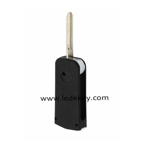 Nissan 3 button flip remote key shell