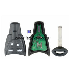 SAAB remote key 315Mhz 7946 chip(Insert key to start car) Fcc: FLTQSAAM433TX