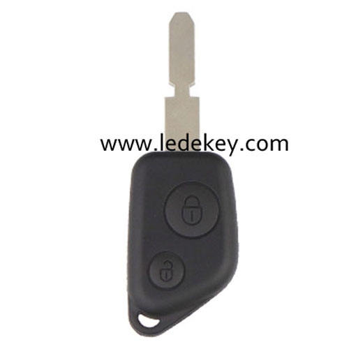 Peugeot 406 blade 2 buttons remote key shell