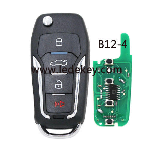 KD remote key B12 3+1 button master remote for KEYDIY KD900 and KDX2