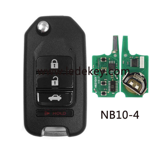Universal NB10 4 button remote key for KEYDIY KD900 and KDX2