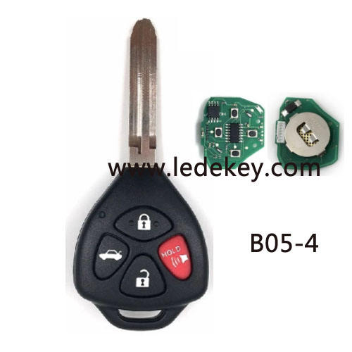 Toyota style 4 button  remote key B05 for KEYDIY KD900 and KDX2