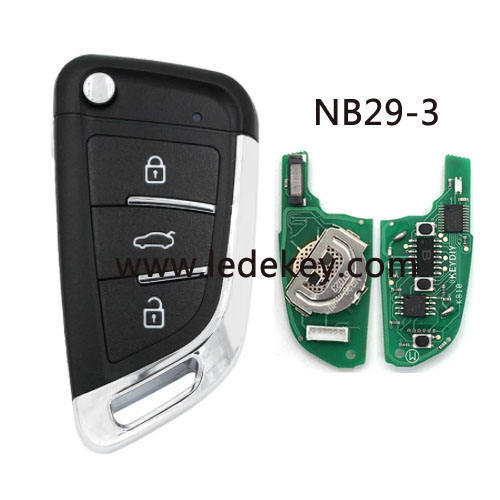 KD remote key NB29 3 button remote key