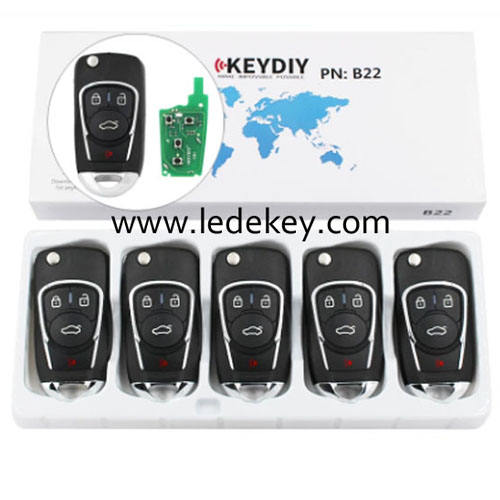 KD remote key B22 4 button remote key