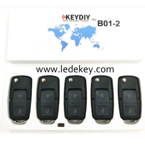 B01 2 button remote control car key for KEYDIY KD900 and KDX2